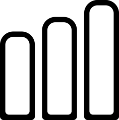 Mobile Phone Connection Symbol Bars Sketch Style Svg Vector, Free Vectors File